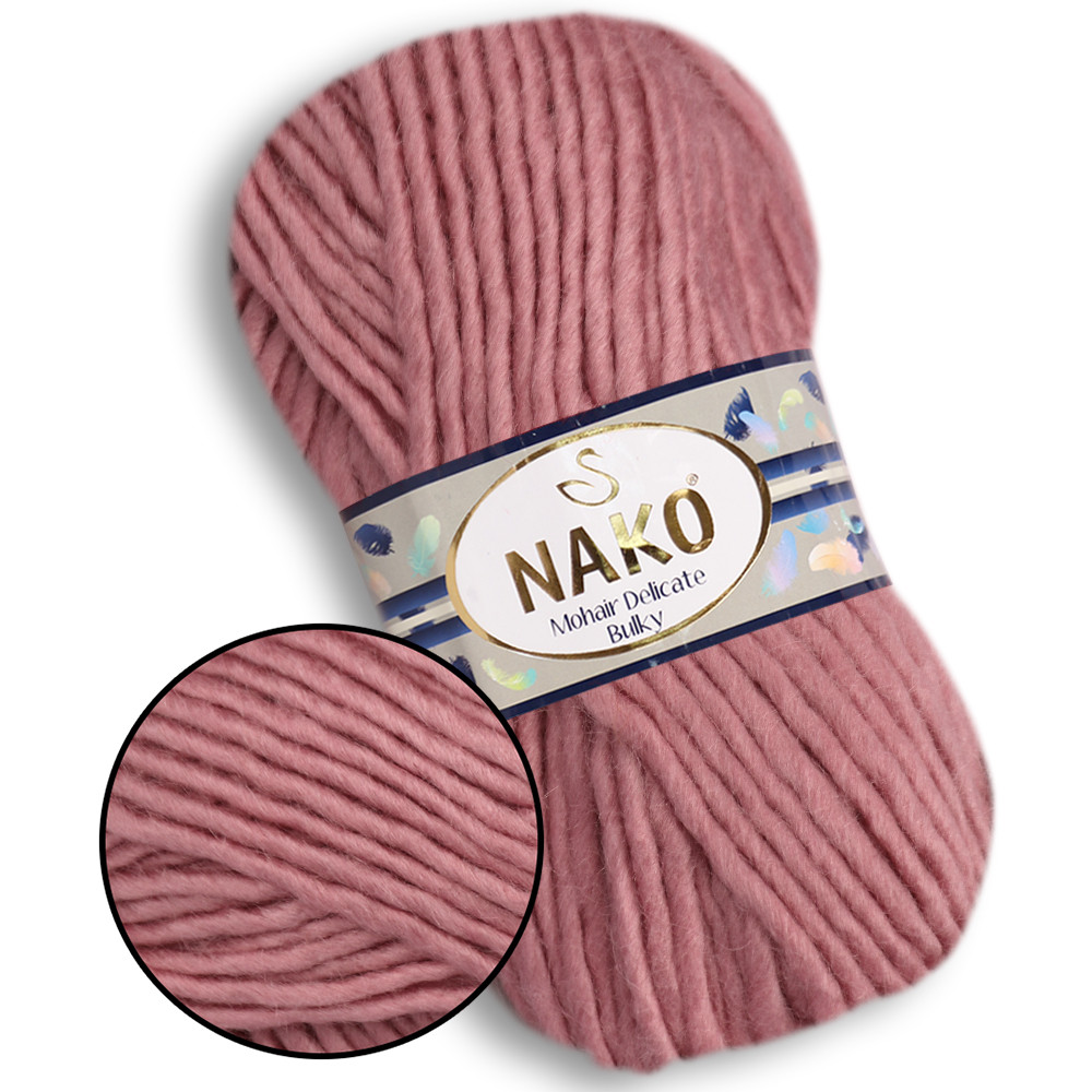 Nako Mohair Delicate Bulky, Румяна №10325 купити інтернетмагазин