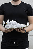 Зимові Чоловічі Кросівки Reebok Zig Kinetica 2 Edge White Grey / Рибок Зіг Кінетика 2 Едж Білі із Сірим, фото 6