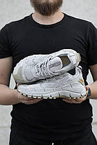 Зимові Чоловічі Кросівки Reebok Zig Kinetica 2 Edge White Grey / Рибок Зіг Кінетика 2 Едж Білі із Сірим, фото 5