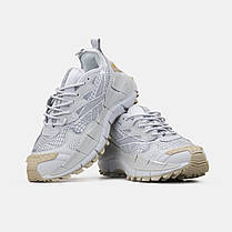 Зимові Чоловічі Кросівки Reebok Zig Kinetica 2 Edge White Grey / Рибок Зіг Кінетика 2 Едж Білі із Сірим, фото 6