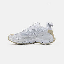 Зимові Чоловічі Кросівки Reebok Zig Kinetica 2 Edge White Grey / Рибок Зіг Кінетика 2 Едж Білі із Сірим, фото 4