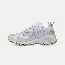 Зимові Чоловічі Кросівки Reebok Zig Kinetica 2 Edge White Grey / Рибок Зіг Кінетика 2 Едж Білі із Сірим, фото 3