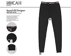 Чоловічі термоштани чорні Марка "ІНСАН" Арт.INS-22102 (140)