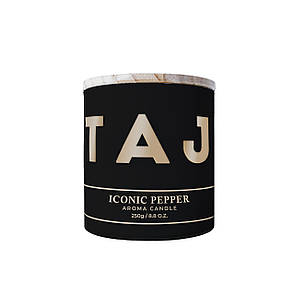Ароматична свічка "ICONIC PEPPER" Taj Max 250g