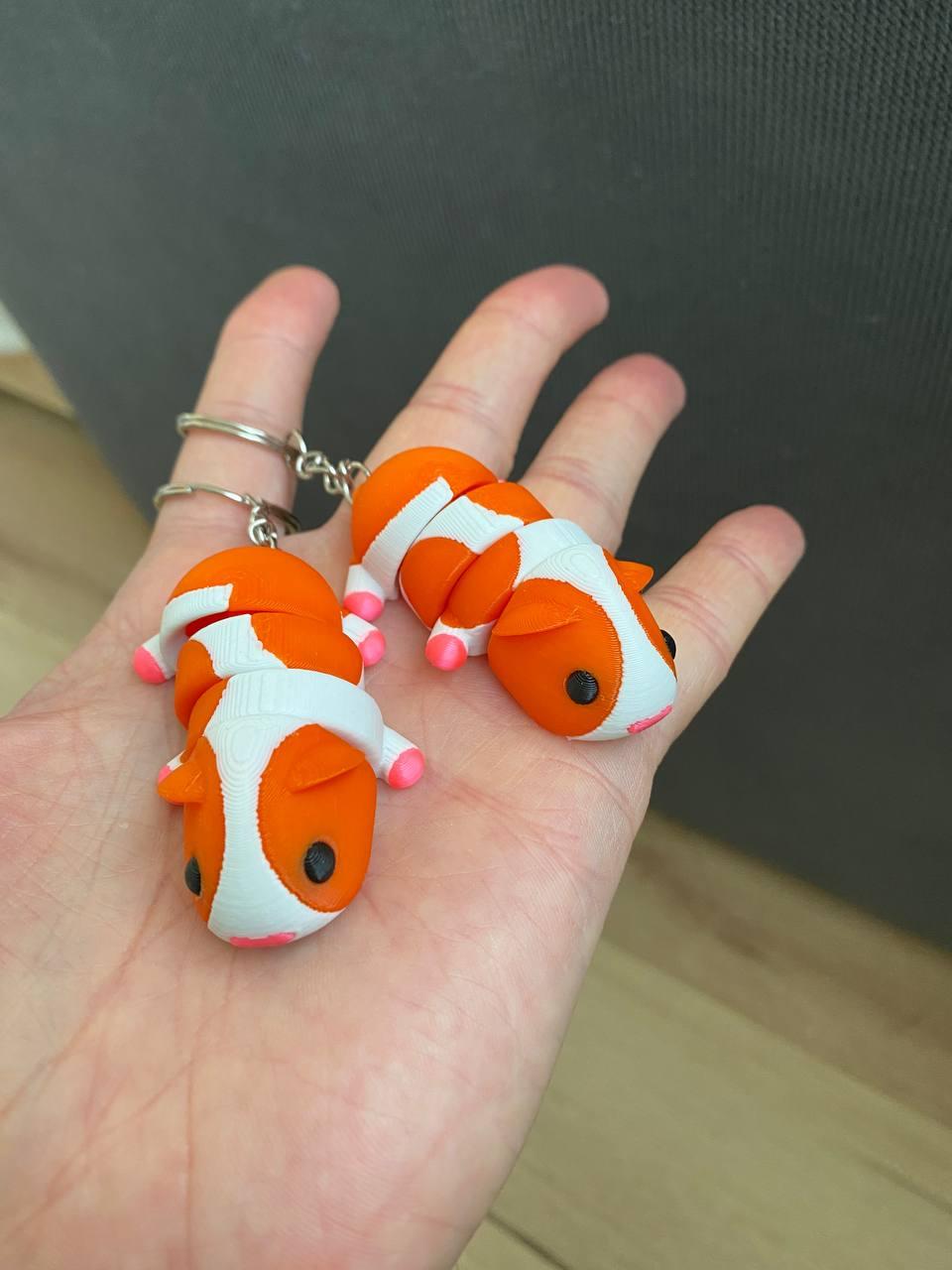 Брелок Морська свинка надруковано на 3Д принтері, фото 1