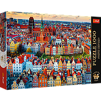 Пазли "Фото Одісея" - (1000 елм.) - "Вид на Гданськ/Польща"/Trefl