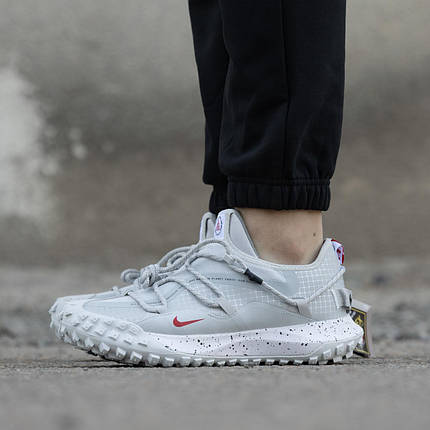 Зимові Чоловічі Кросівки Nike ACG Mountain Fly Low Gore-Tex Grey / Найк АСГ Маунтін Флай Гор Текс Низькі Сірі, фото 1