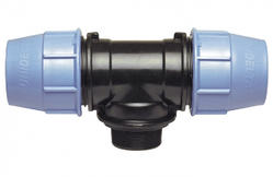 Трійник із зовнішнім різьбленням ТЗР Unidelta 20х1/2" (20х1/2")