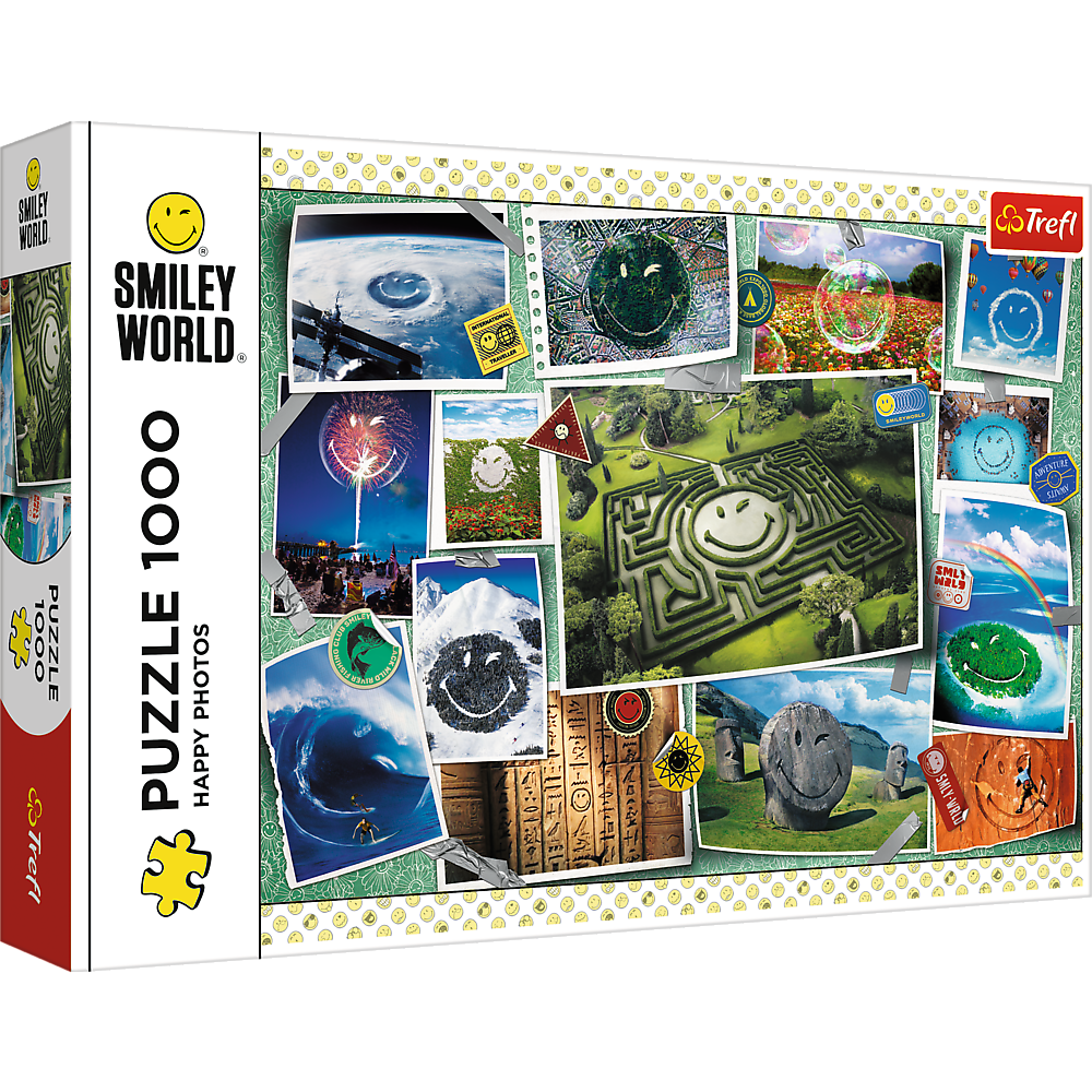Пазли - (1000 елм.) - "Веселі фотографії" / Trefl