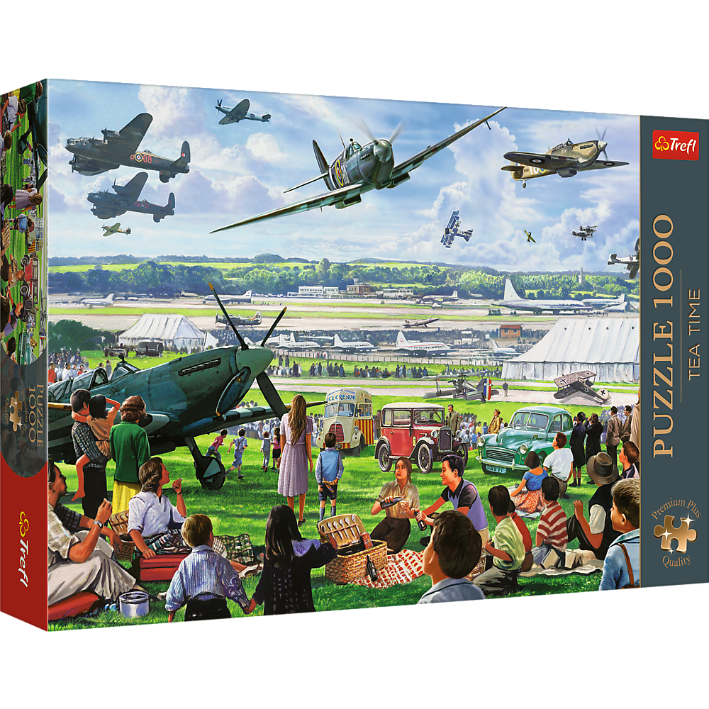 Пазли "Час чаювання" - (1000 елм.) - "Авіашоу"/Trrefl