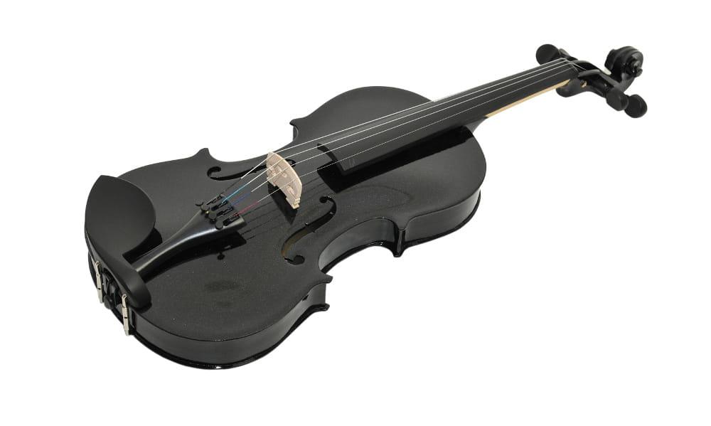 Дерев'яна скрипка 1/2 PRIMA SOLOIST в чорному кольорі