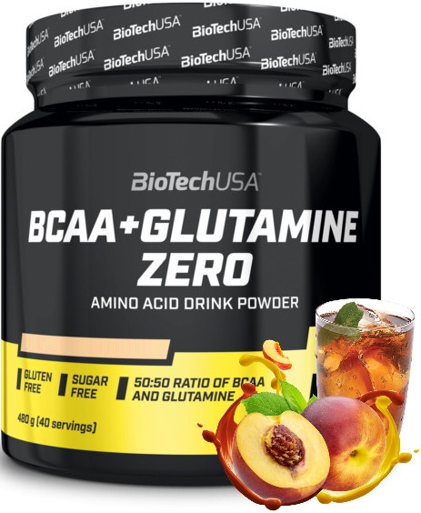 BioTech BCAA + Glutamine ZERO - 480 г