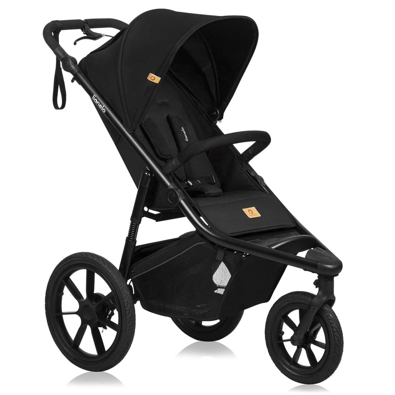 Прогулянкова коляска Lionelo AZURA BLACK ONYX