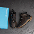 Чоловічі зимові шкіряні черевики Chocolate, фото 8