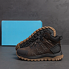 Чоловічі зимові шкіряні черевики Chocolate, фото 10