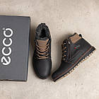 Чоловічі зимові шкіряні черевики E-series, фото 7