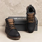 Чоловічі зимові шкіряні черевики E-series, фото 6