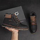 Чоловічі зимові шкіряні черевики E-series, фото 9