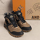 Чоловічі зимові шкіряні черевики Valsetz Olive Originals, фото 6