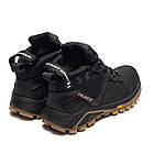 Чоловічі зимові шкіряні черевики Valsetz Black Originals, фото 4