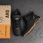 Чоловічі зимові шкіряні черевики Valsetz Black Originals, фото 9