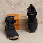 Чоловічі зимові шкіряні черевики Winterized Originals Black, фото 7