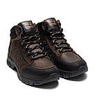 Чоловічі зимові шкіряні черевики WJ Trekking Step Chocolate, фото 2
