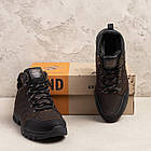 Чоловічі зимові шкіряні черевики WJ Trekking Step Chocolate, фото 7