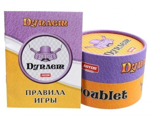 Дуплет. Настільна гра в тубе Artos Games 21007