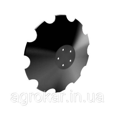 Диск ромашка на 5 отворів (28071305-M) до дискової борони Horsch від MayerPro, фото 1