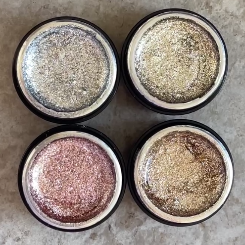 Гель GeliX з рідкою фольгою Rose gold Platinum gel 5 мл рожеве золото