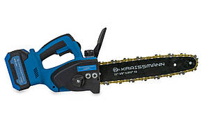 Пила з акум. 6000 мАг KRAISSMANN 3055 AKS-BL 20 (2 ланцюги, безщіткова, шина 30 см)