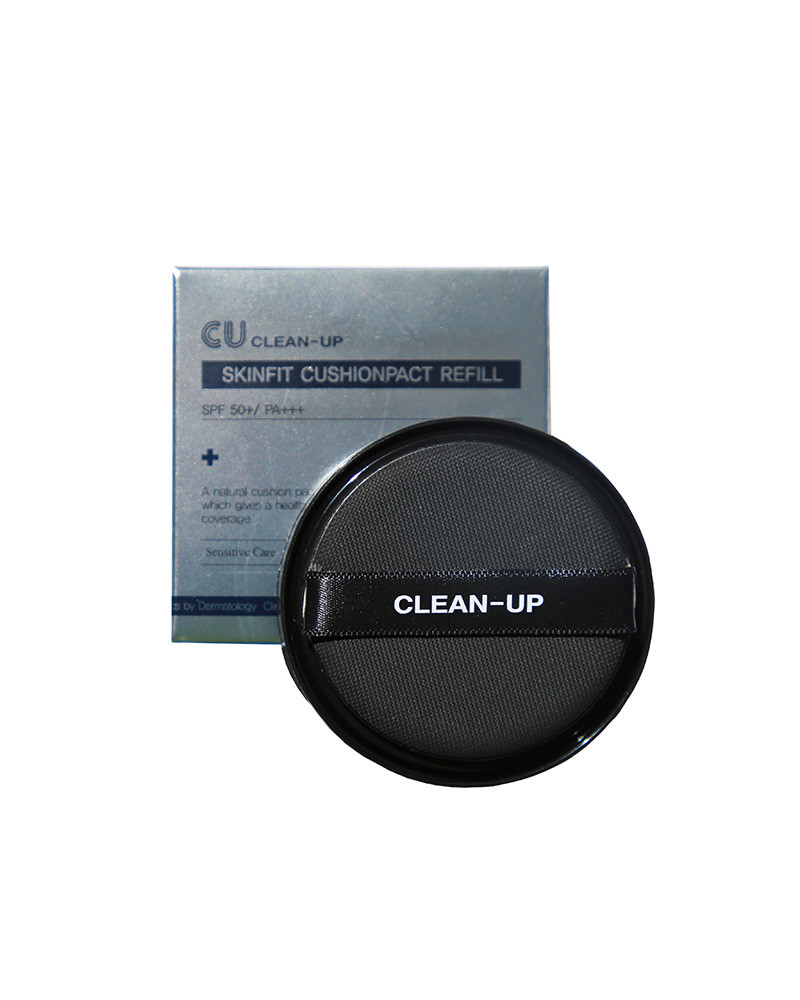 Змінний блок до інноваційного кушону CUSKIN Clean-Up Skinfit Cushionpact No.23 SPF 50+ PA+++ REFILL