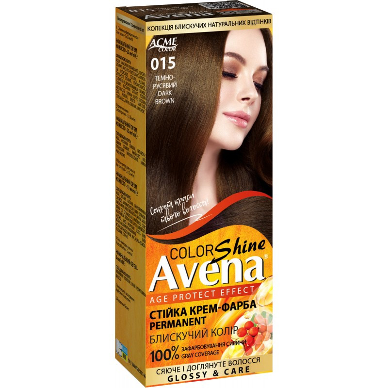 Крем-фарба Avena Shine Color "015 Темно-русявий"