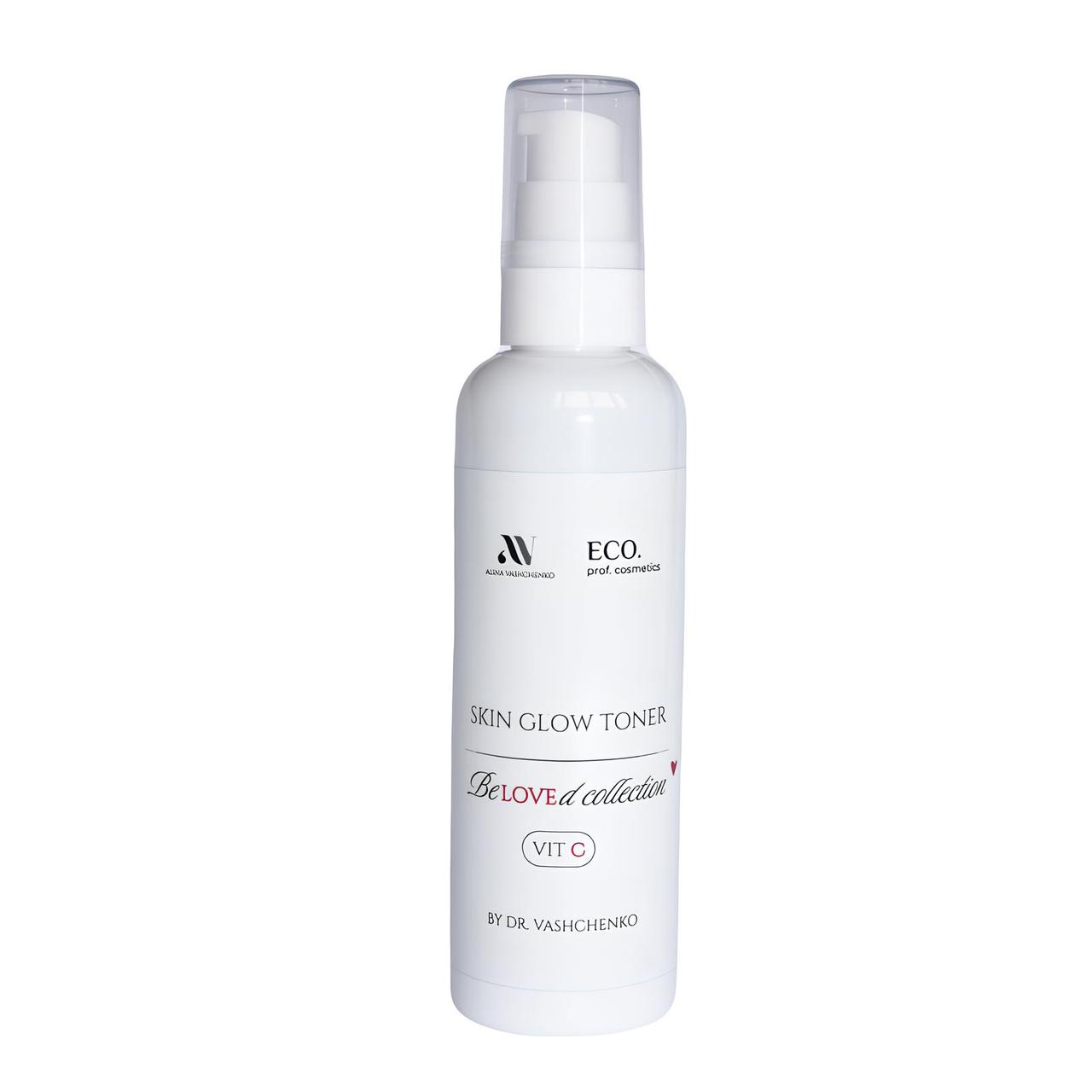 Тонер для обличчя з вітаміном C Eco.prof.cosmetics by Dr.Vashchenko Skin Glow Toner 100 мл