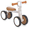 Дитячий біговел велобіг 1,5-3 роки на сталевій рамі PROFI KIDS MBB 1020-1 Бежевий, фото 4