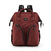 Міський рюкзак Himawari 1208-2 бордовий, фото 2