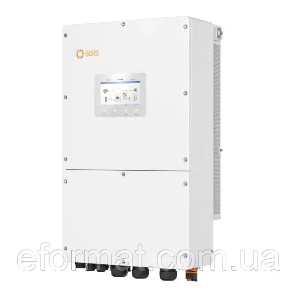Гібридний інвертор Solis S6-EH3P30K-H 30KW HV-battery 3
