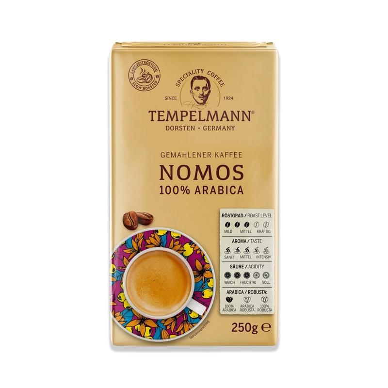 Кава мелена Tempelmann NOMOS 250г
