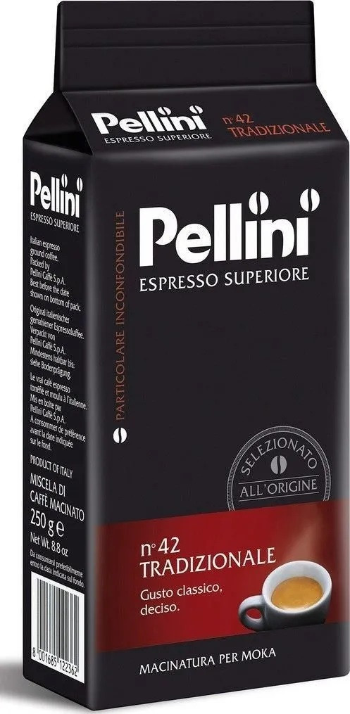 Кава мелена Pellini Espresso Superiore № 42 TRADIZIONALE 250 г