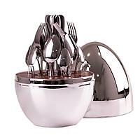 Набір столових приборів із нержавіючої сталі 24 штуки