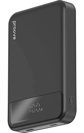 Power Bank Proove Hoodman Magnetic 10000mAh 20W black (PBH120010001) UA, фото 1