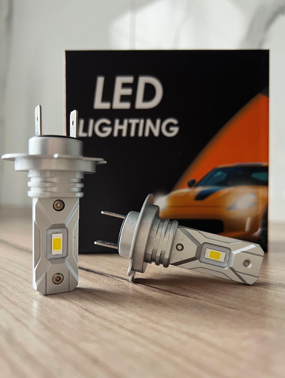 Світлодіодні Міні LED Luxor K1 V10P лампи H7 CSP Корея 12-24 В 40W 10000 Лм