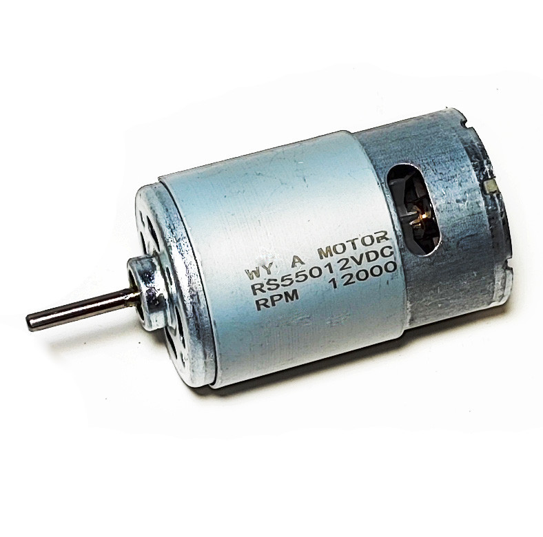 Мотор RS550 12V 12000 обертів для редуктора дитячого електромобіля, фото 1