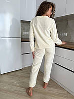 Жіноча мила піжама з медведиком. Одяг для дому. Комплект для сну ніжний., фото 4