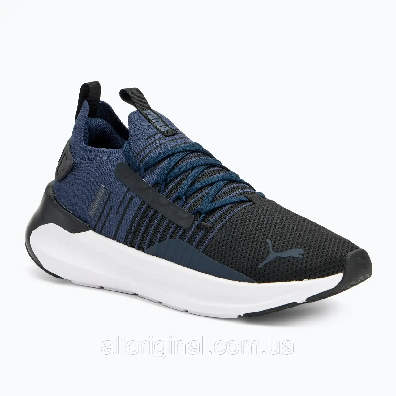 AllOriginal com ua Бігові кросівки PUMA Softride Symmetry Fuzion чорний / клубний темно-синій / пума білий