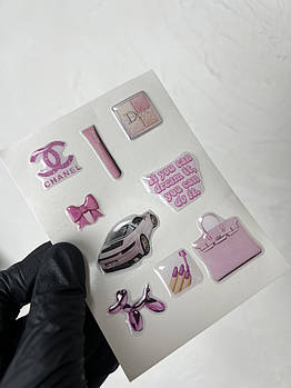 3D-стікер Pink Mood Stickers