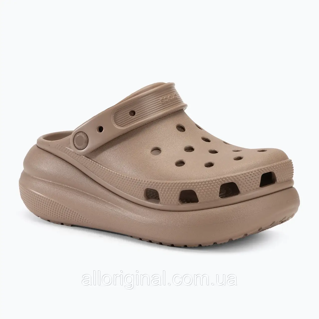 AllOriginal com ua Шльопанці Crocs Classic Crush Clog латте РОЗМІРИ ЗАПИТУЙТЕ