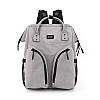 Міський рюкзак Himawari 1208-4 сірий, фото 2