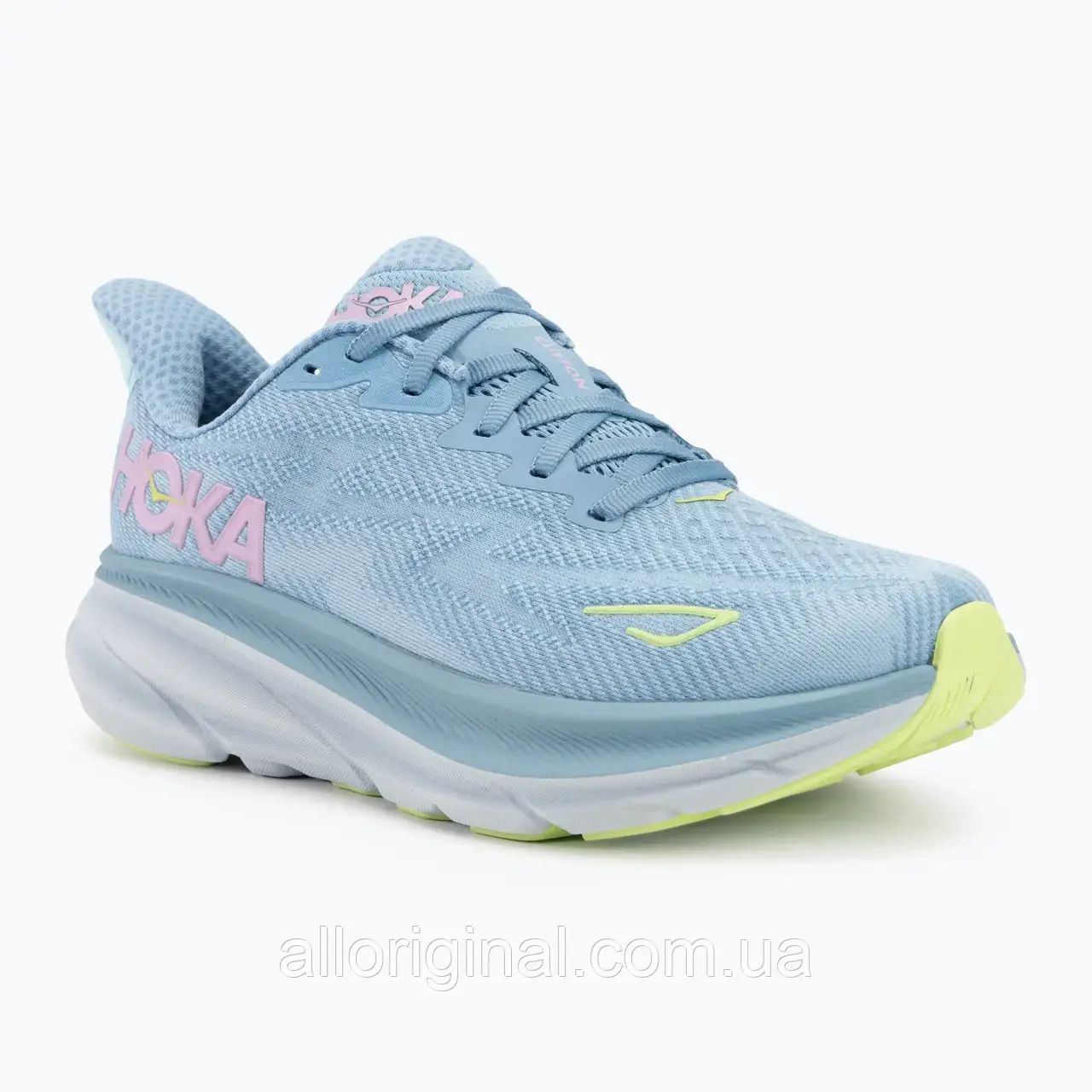 AllOriginal com ua Кросівки для бігу жіночі HOKA Clifton 9 Wide dusk/pink twilight РОЗМІРИ ЗАПИТУЙТЕ